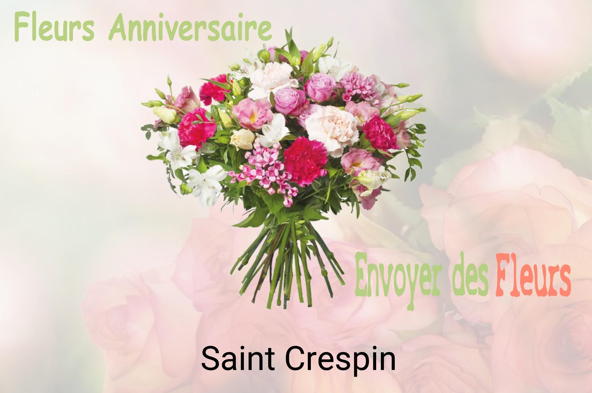 Bouquet de fleurs d’anniversaire livré à Saint-Crespin